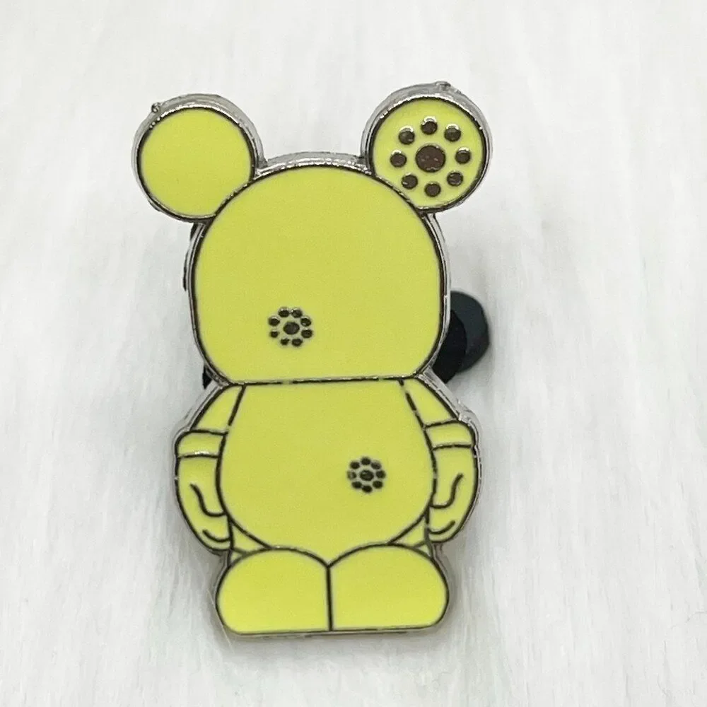🔮 5/$25 Disney Vinylmation Yellow Dots Pin